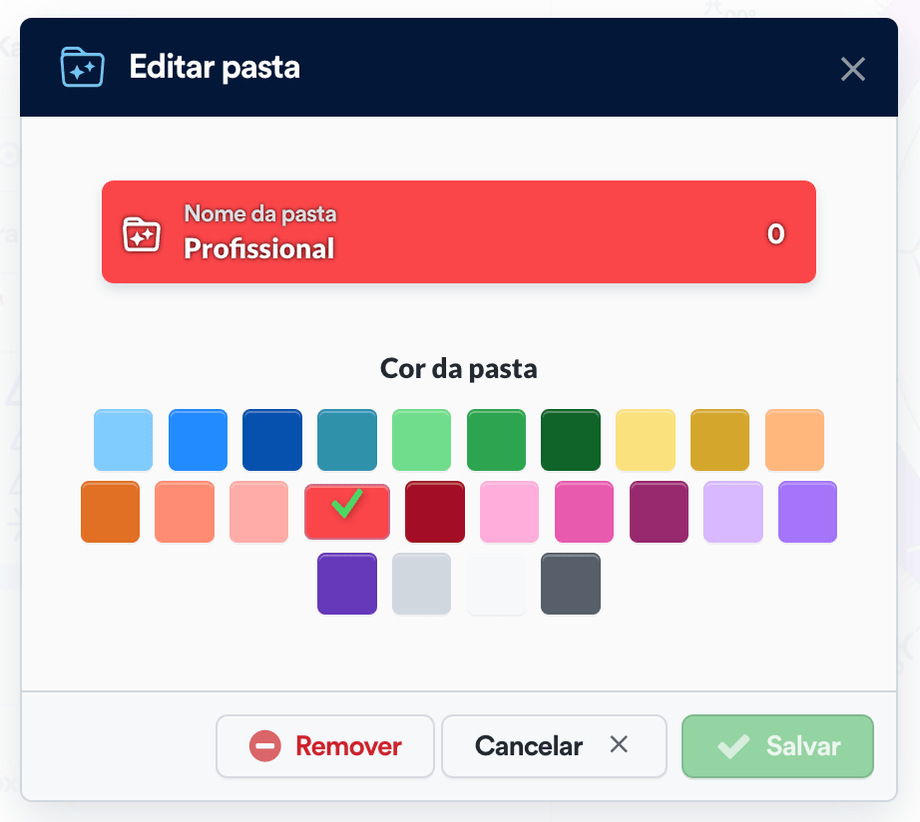 Editar pasta de mapas