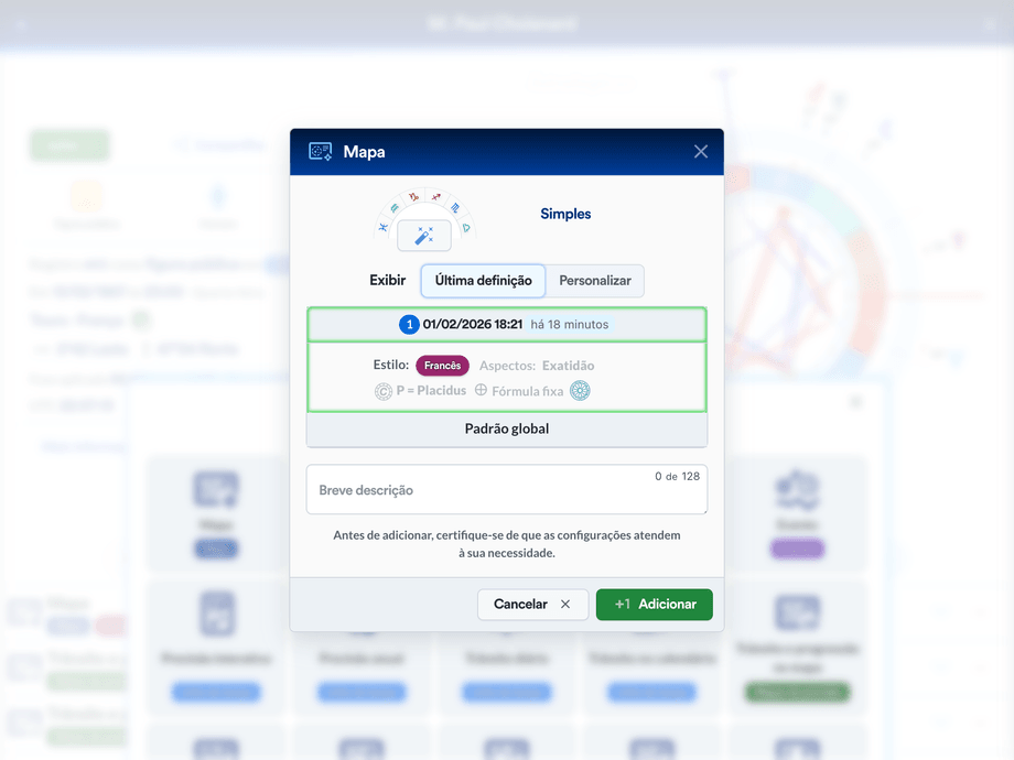 Adicionar técnica