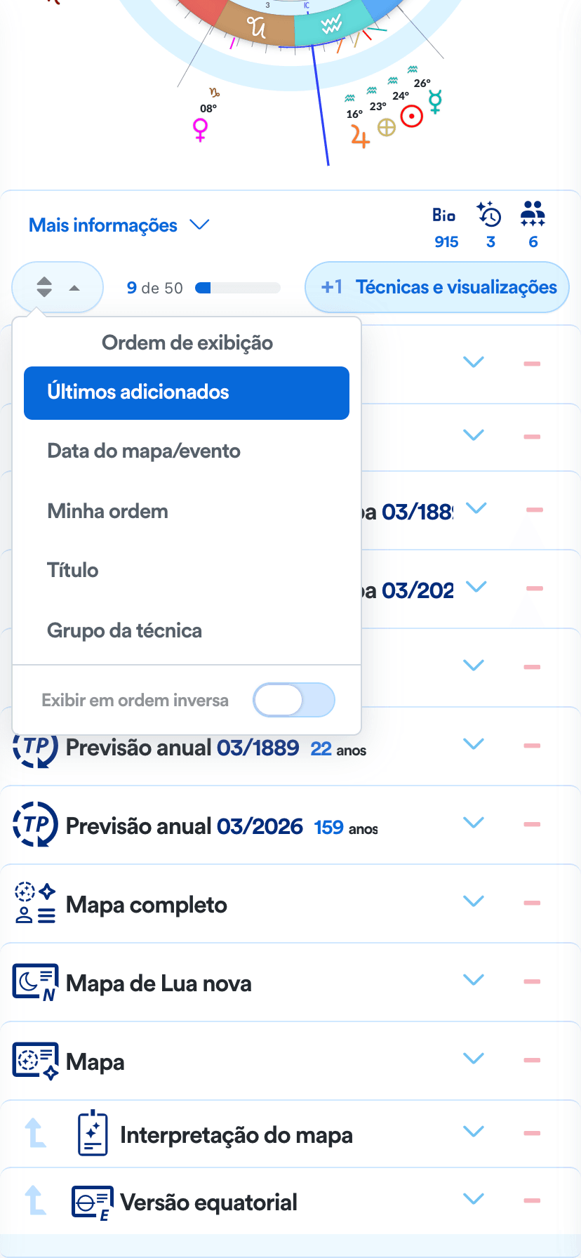 Gerenciando slots